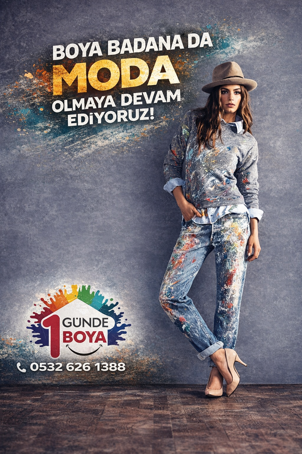 Sahrayıcedit’e bulunan boya ustaları