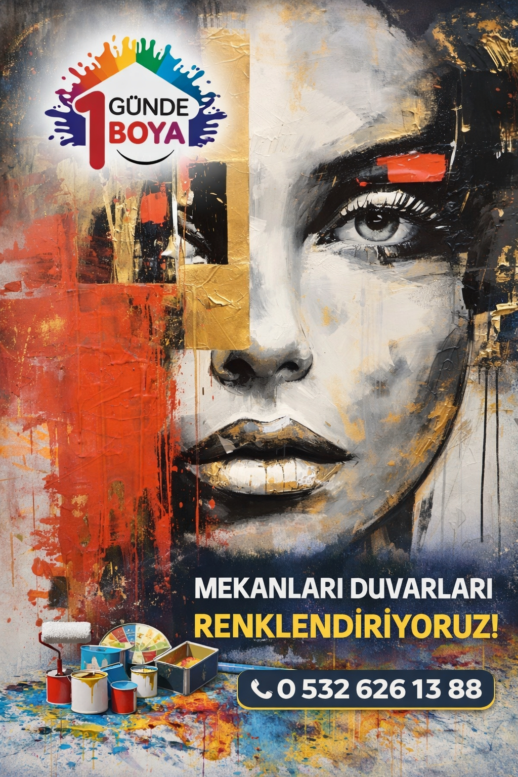 Boya usta renklendirme hizmeti